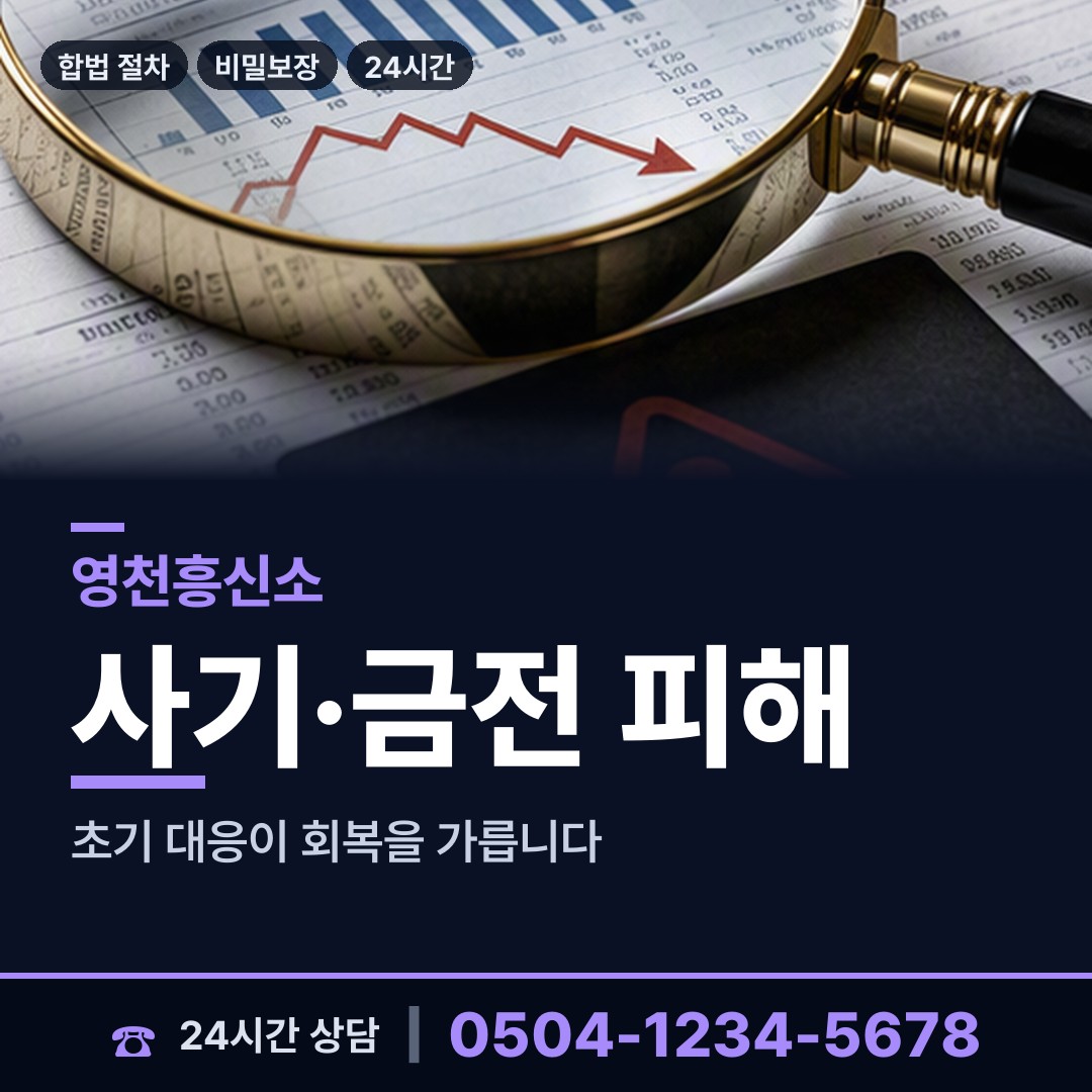 영천 고경면 전과조회 상담 안내